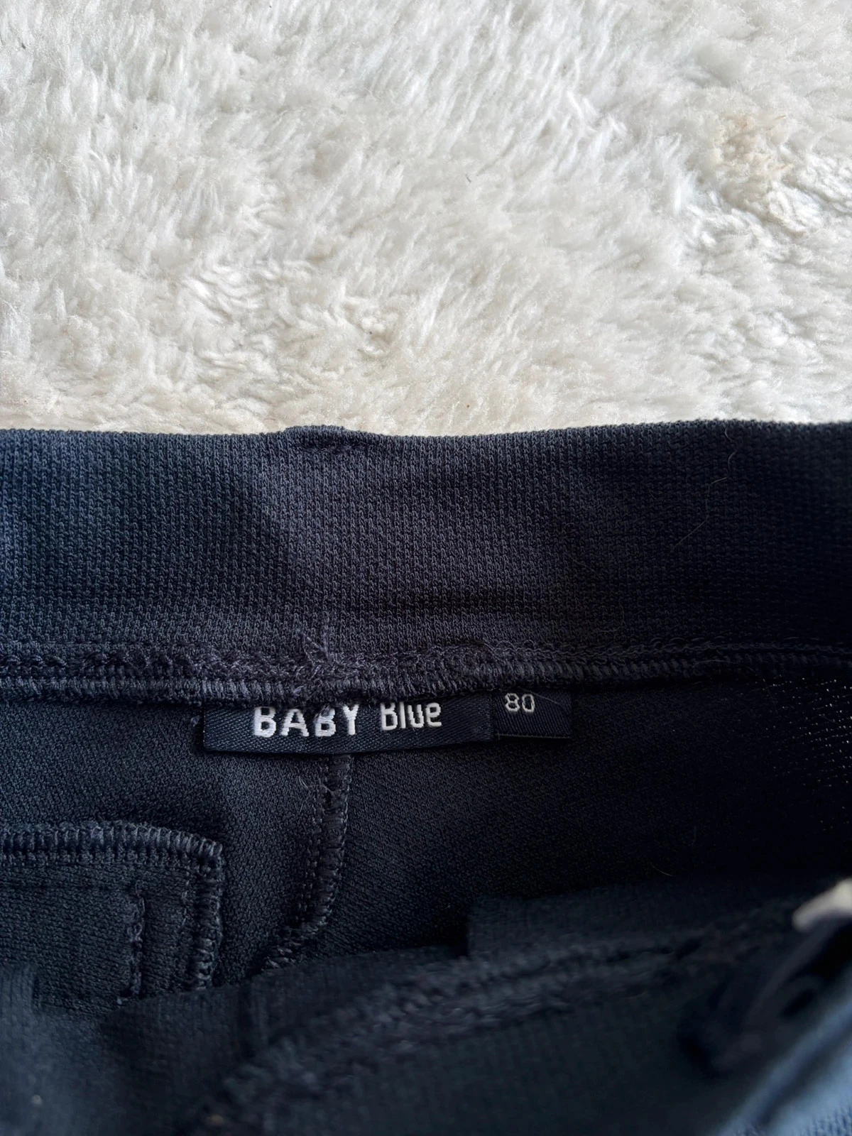 Dark blue dress pants Baby Blue 80 – photo 2